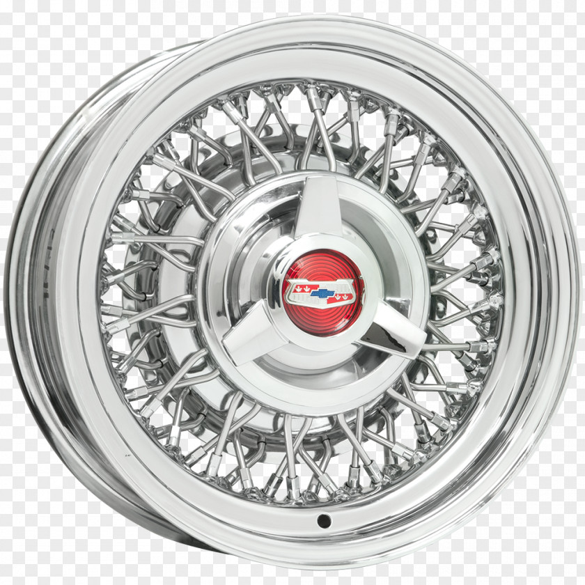 Hot Rod Car Buick Wire Wheel Rim PNG
