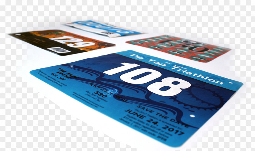 Race Bib Brand Advertising PNG