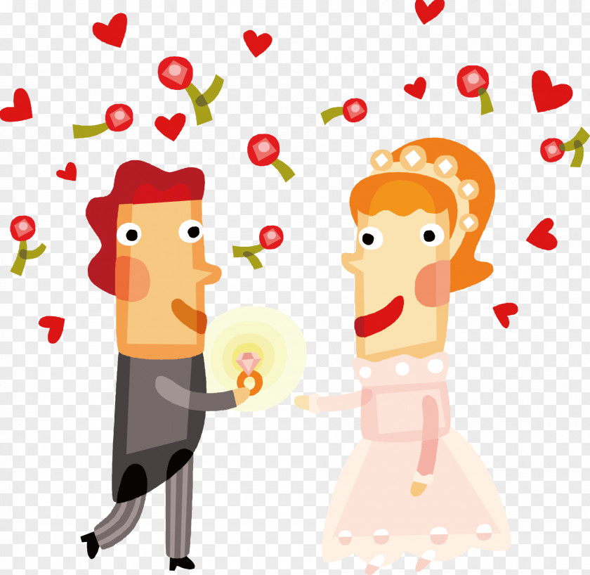 Sahua Wedding The Couple Vector Anniversary Marriage Cake Happiness PNG
