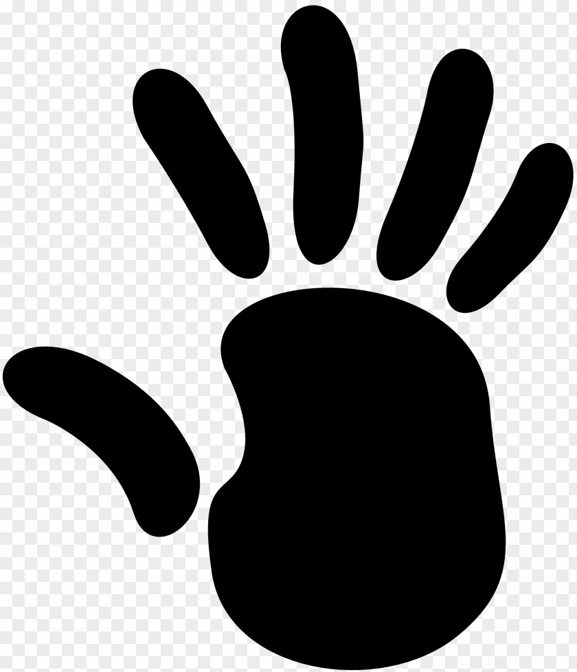 Footprints Hand Clip Art PNG