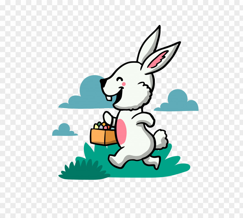 Cute Bunny Easter White Rabbit Hare European PNG
