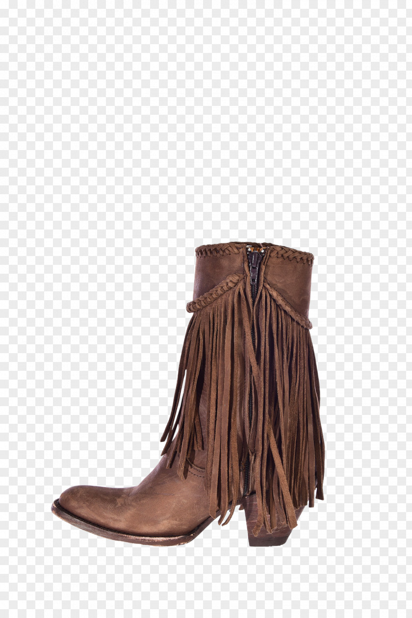 Fringe Cowboy Boot Footwear Leather Riding PNG