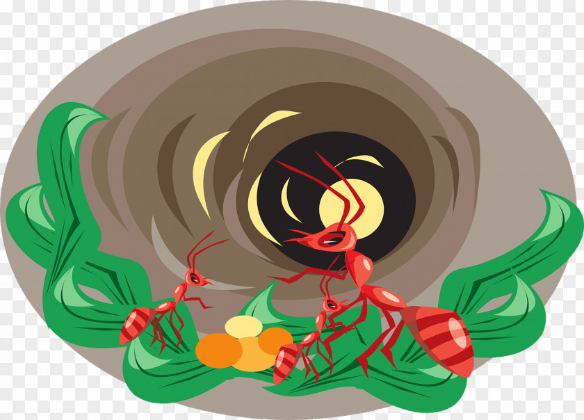 Gray Ant Cave The Ants Colony Insect Clip Art PNG