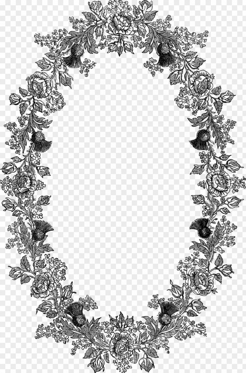 Ornament Jewellery Flower Background Frame PNG