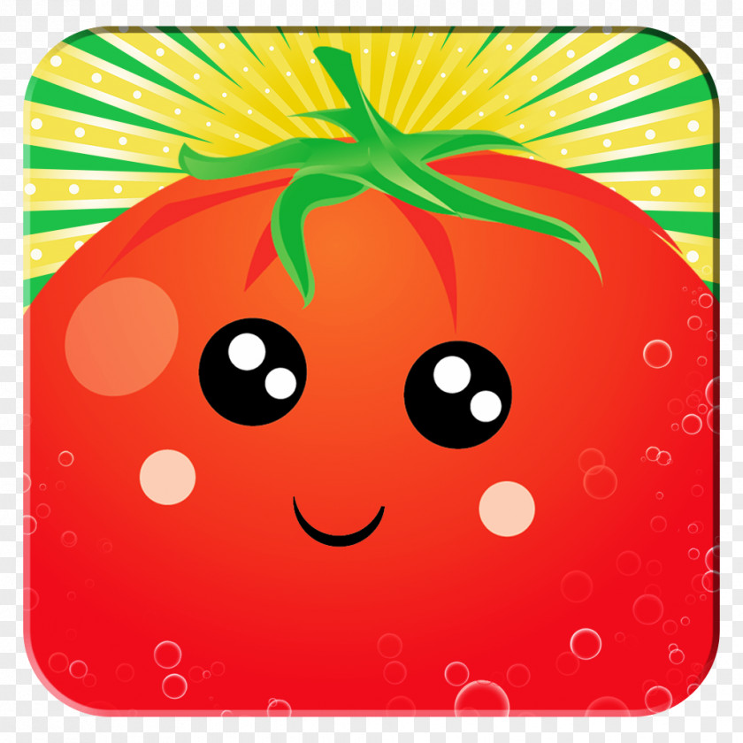 Tomato Emoticon Smiley PNG