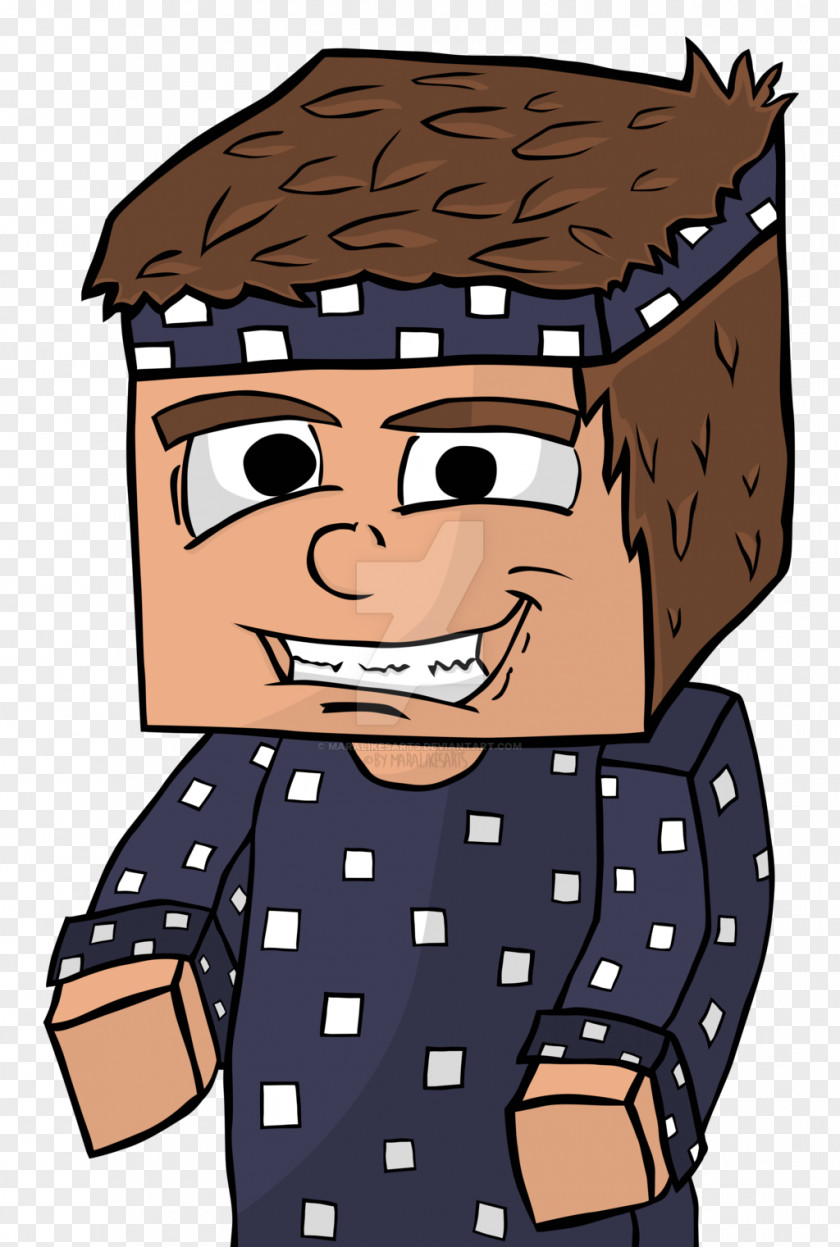 Cartoon Avatar Minecraft YouTube Comics PNG