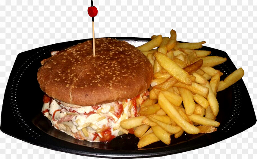 Junk Food French Fries Hamburger Breakfast Sandwich Cheeseburger Buffalo Burger PNG
