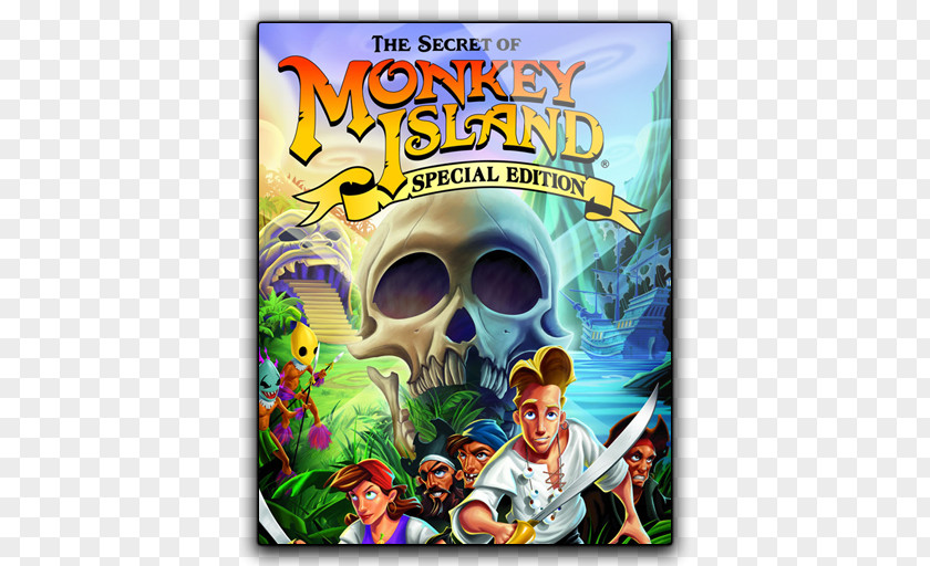Monkey Island The Secret Of Island: Special Edition 2: LeChuck's Revenge Xbox 360 Sega CD PNG