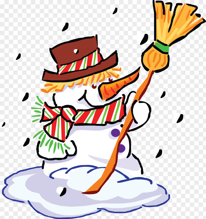 Snowman Winter Clip Art PNG