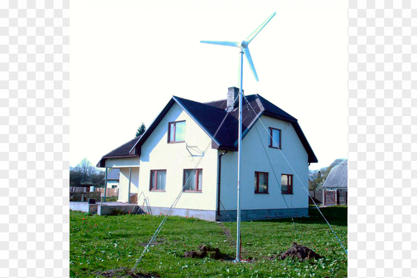 Wind Turbine Small Power Vertical Axis Electric Generator PNG