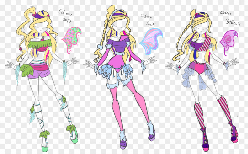 Colora Stella Winx Club: Believix In You PNG