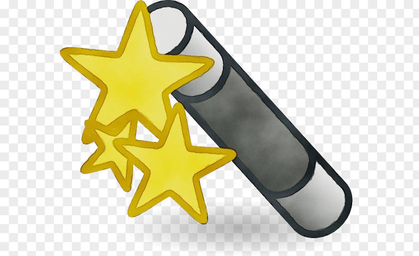 Meter Star Yellow PNG