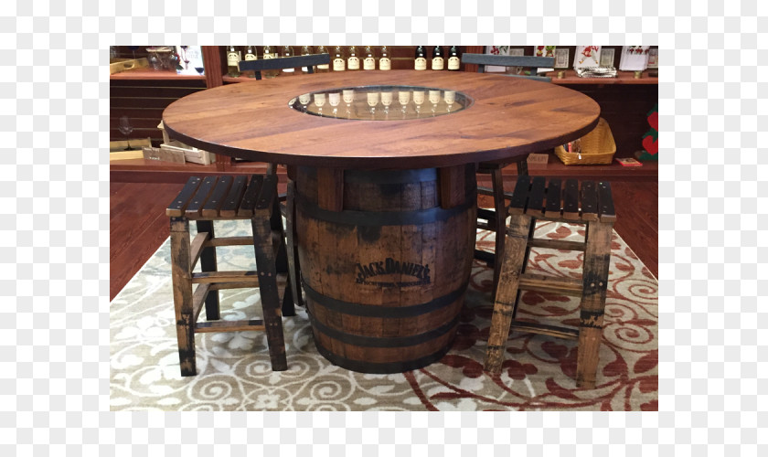 Table Whiskey Barrel Oak Furniture PNG