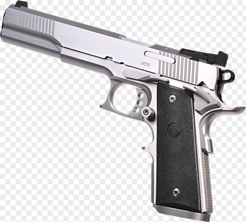 Weapon Trigger Firearm M1911 Pistol 9×19mm Parabellum PNG