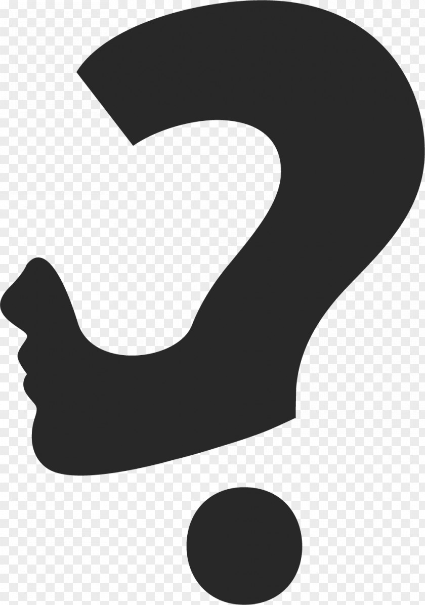Mark Profile Question Drawing Punctuation PNG