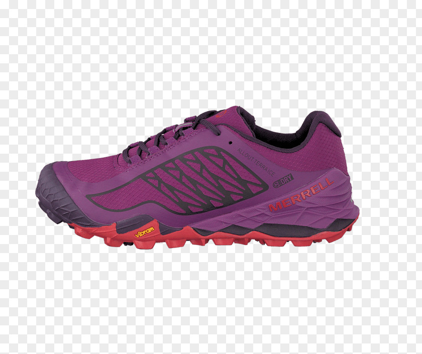 Purple Merrell Shoes For Women Sports Hiking Boot Sportswear Walking PNG