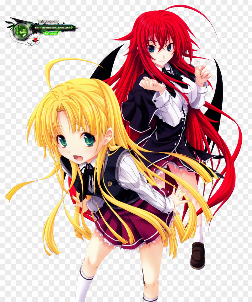 Rias Gremory High School DxD 1: Diabolos Of The Old Building Anime PNG of the Anime, clipart PNG