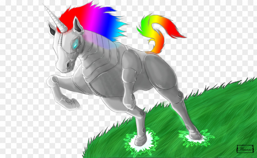 Robot Unicorn Attack Horse Mammal Mane Animal PNG