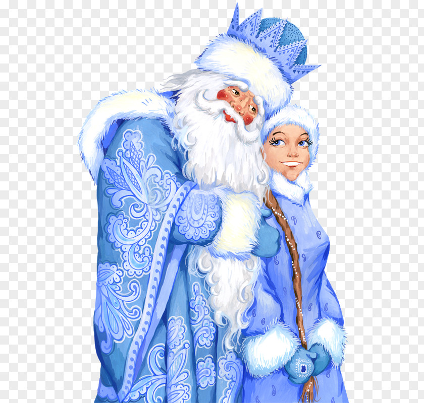 Santa Claus Ded Moroz Snegurochka New Year Ziuzia PNG