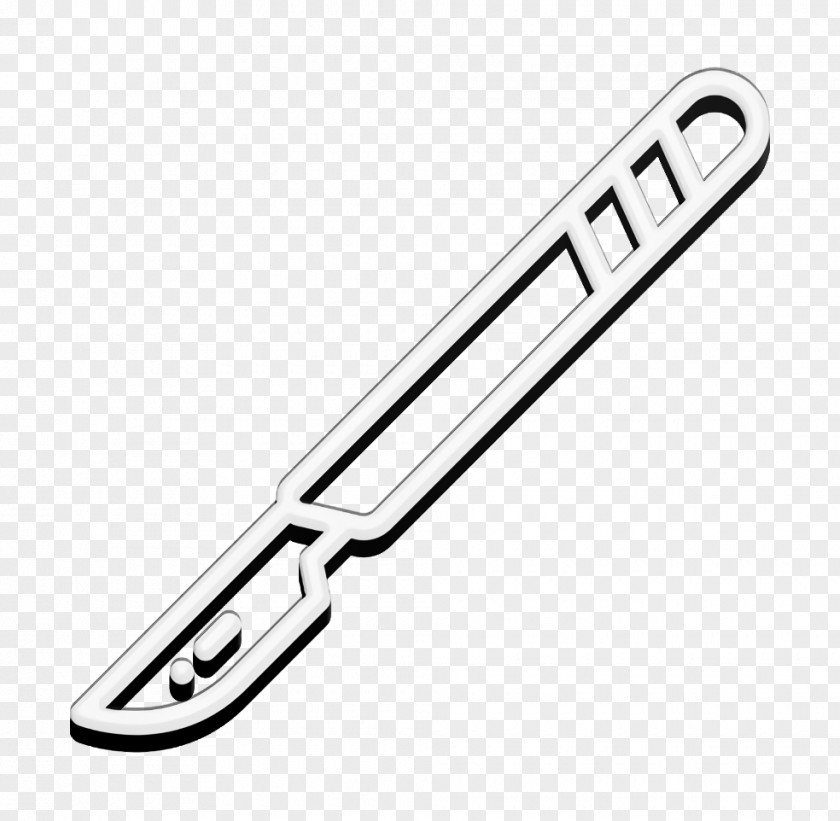 Scalpel Icon Medical Set PNG