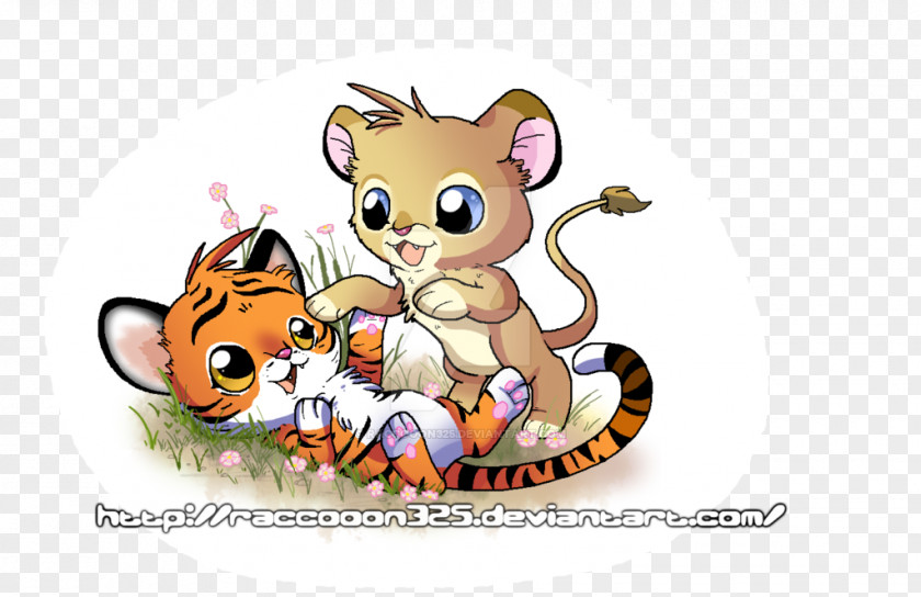 Tiger Cub Cat Mouse Dog PNG