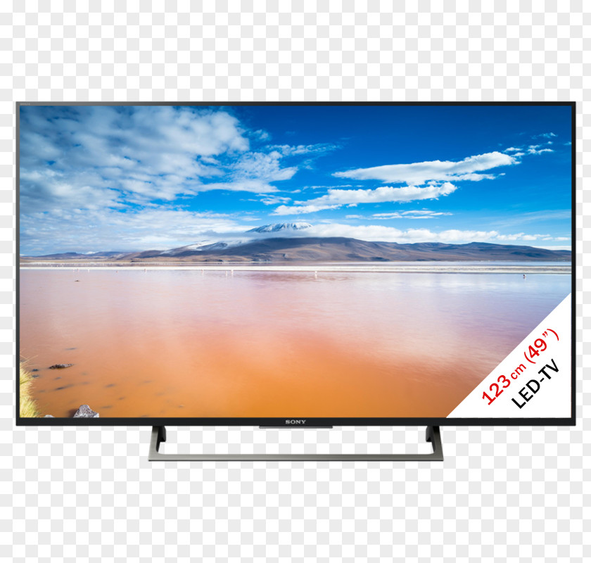 Tv Smart Sony BRAVIA XE80 TV LED-backlit LCD PNG