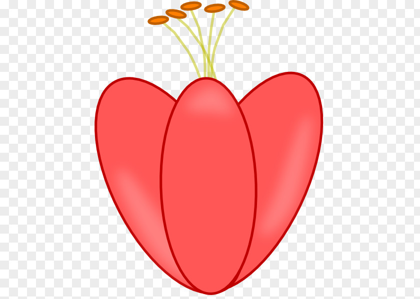 Valentine's Day Fruit Clip Art PNG