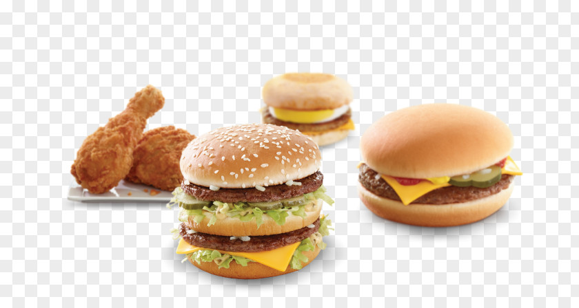 Big Mac Cheeseburger Wraps Slider Breakfast Hamburger McDonald's PNG