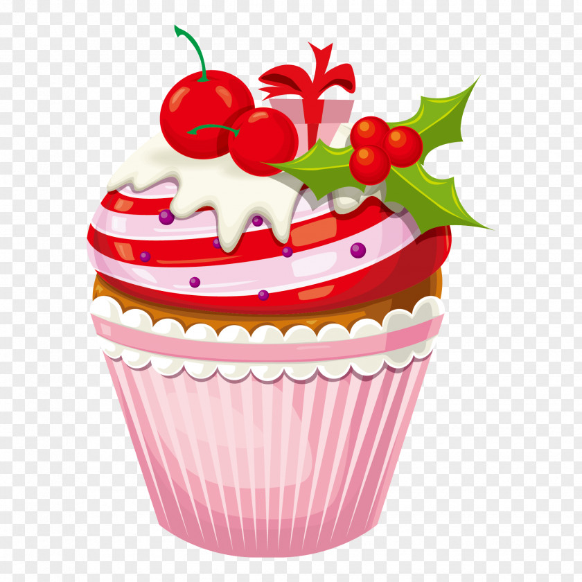 Cake For Thanks Cupcake American Muffins Frosting & Icing Candy Cane Tart PNG