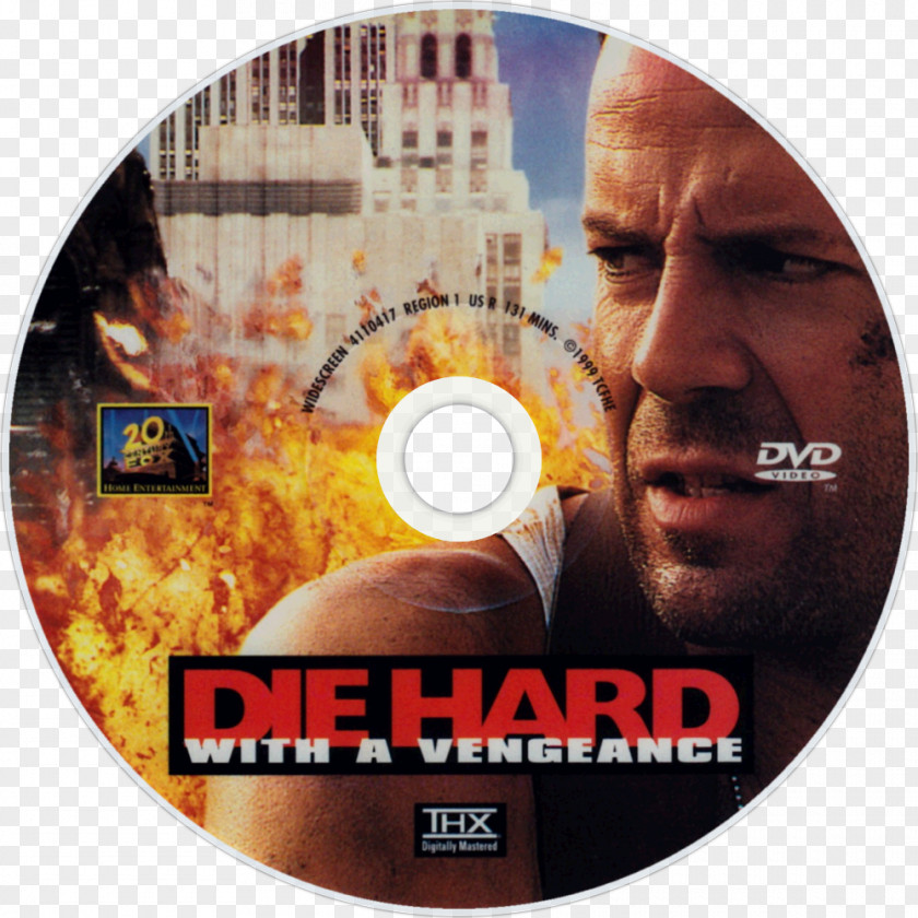 Dvd Cover Die Hard With A Vengeance DVD Trilogy Film Series PNG