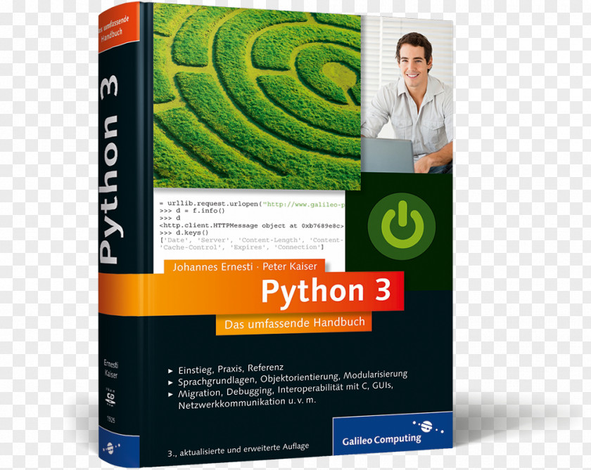 Enterprises Album Cover Shell-Programmierung: Das Umfassende Handbuch Python 3 : Computer Programming Text PNG