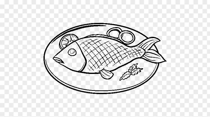 Fish Fried Drawing Clip Art PNG