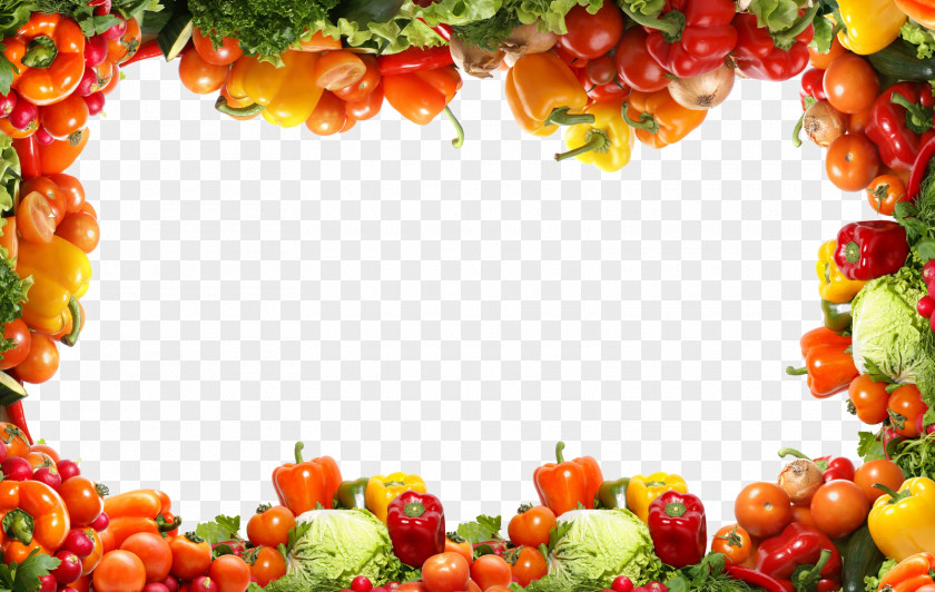 Vegetable Border Pattern Stock Photography Fruit Food Celery PNG