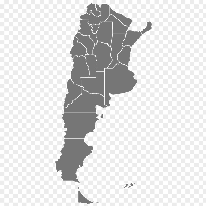 Argentina Map Blank PNG