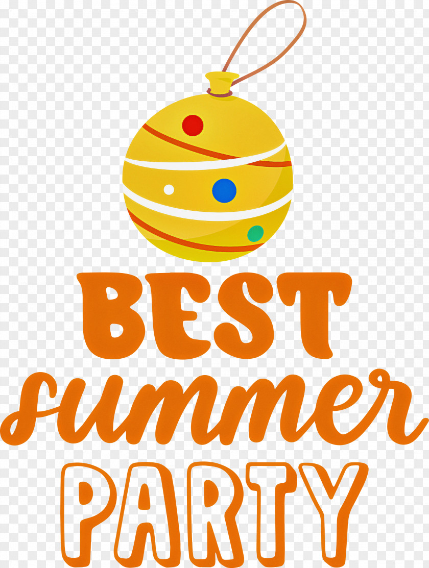 Best Summer Party PNG