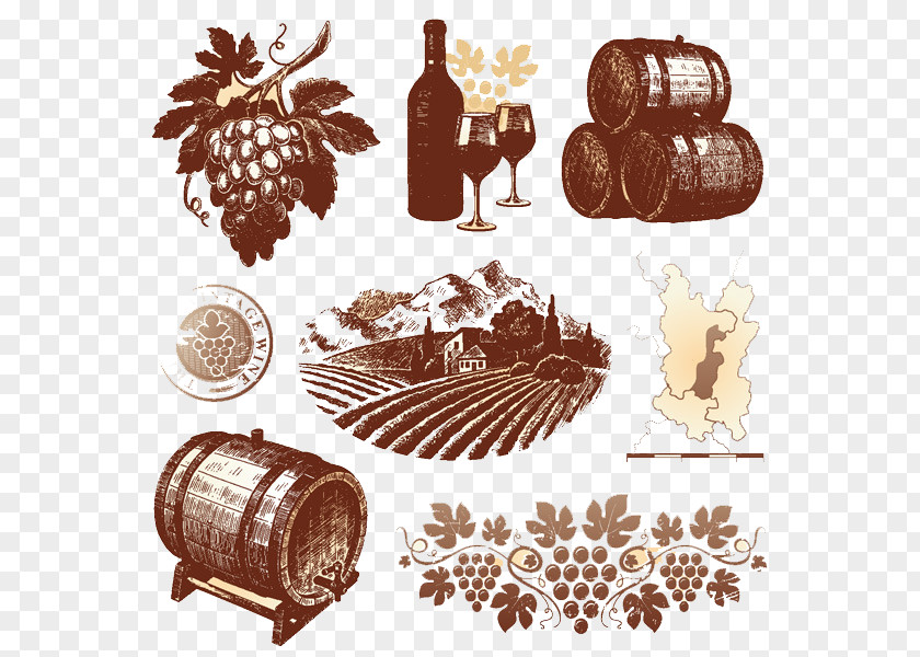 Creative Wine Royalty-free Stock Footage Clip Art PNG