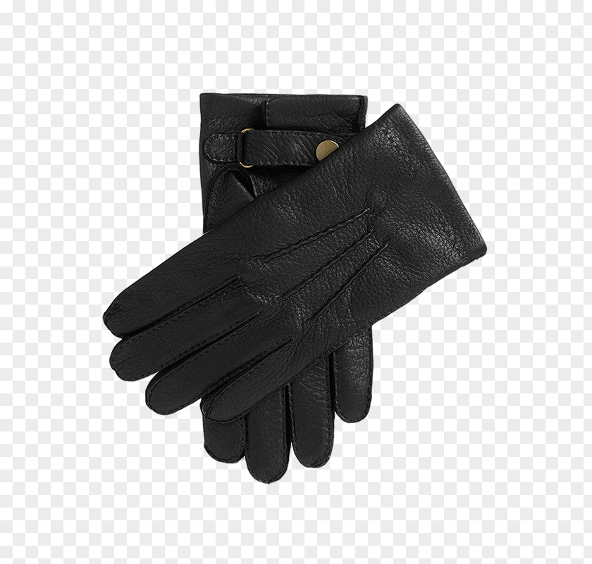 Driving Glove Deerskin Leather Snap Fastener PNG