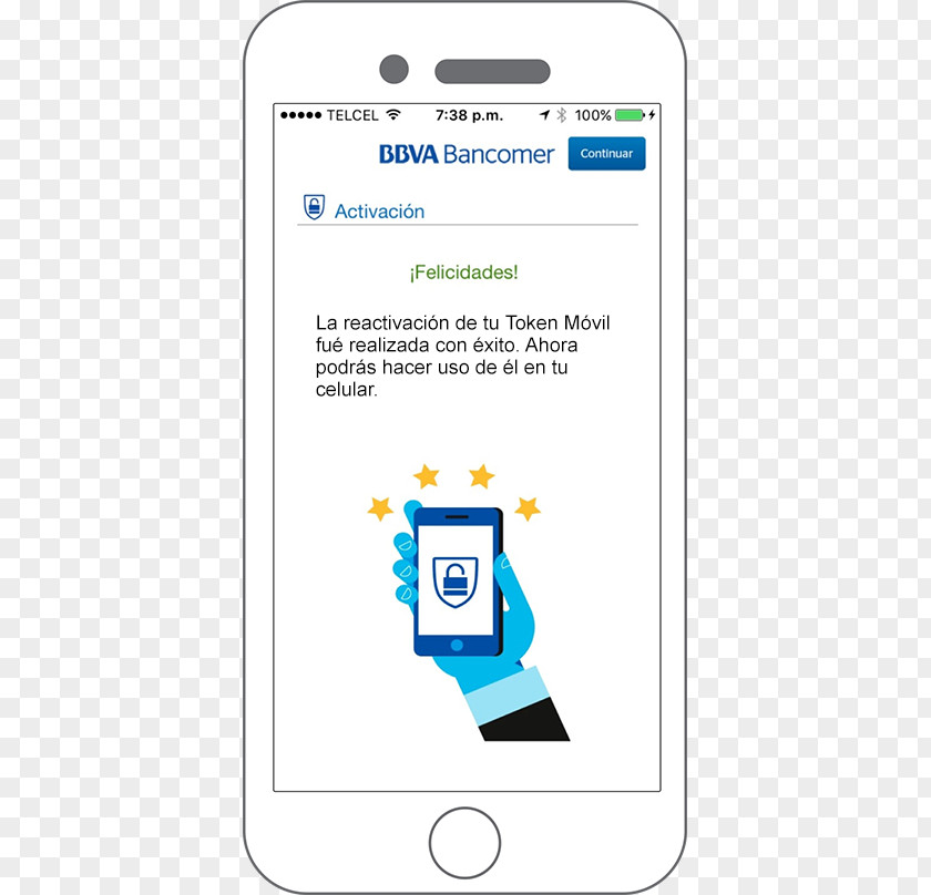Smartphone BBVA Bancomer Security Token Banco Bilbao Vizcaya Argentaria Handheld Devices PNG