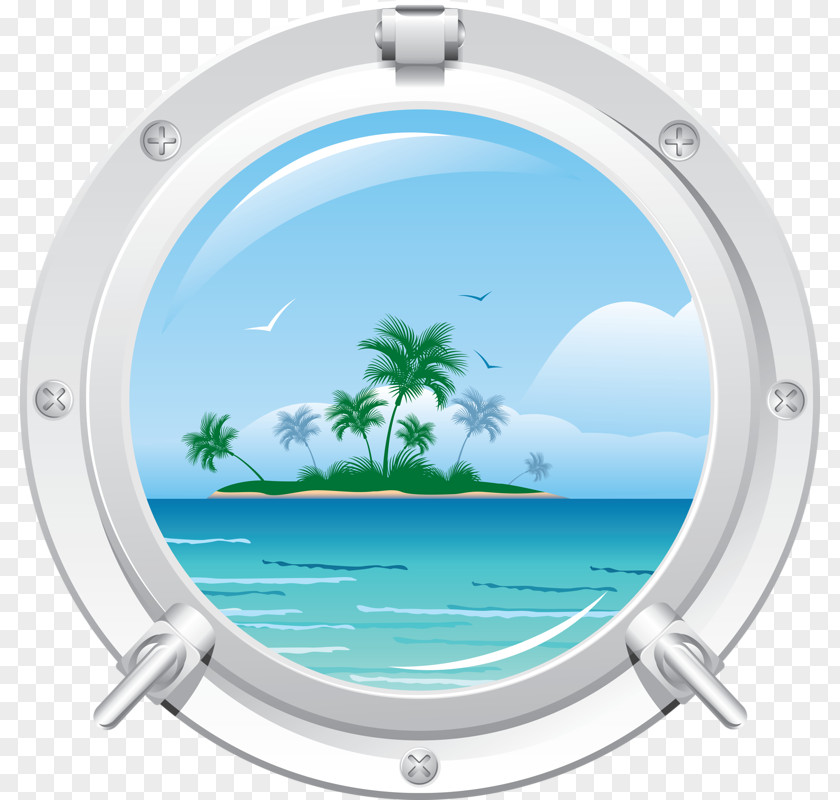 The Scenery Outside Window Porthole Royalty-free Stock Photography Clip Art PNG