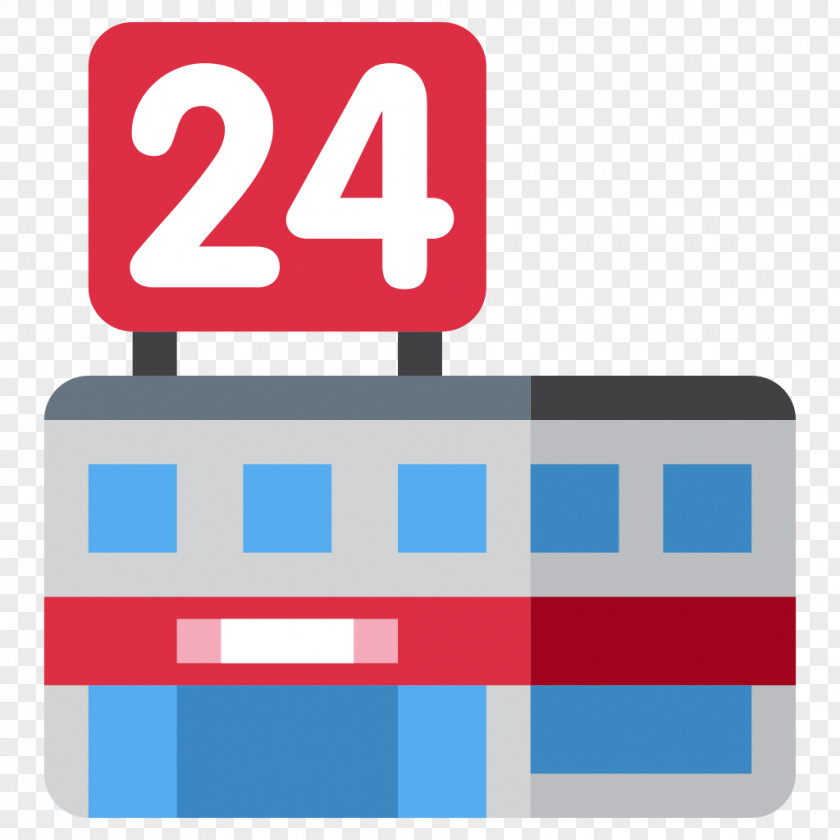 24 HOURS Convenience Shop Emoji Grocery Store PNG