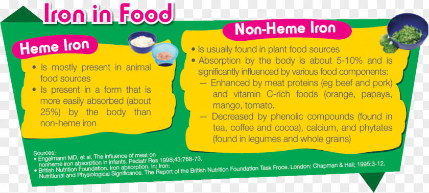Iron Nutrient Food Deficiency Heme PNG