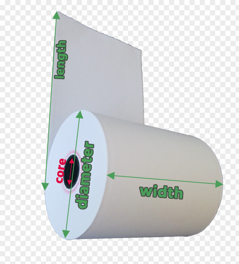 Printing Paper Rolls Thermal Manufacturing Material PNG