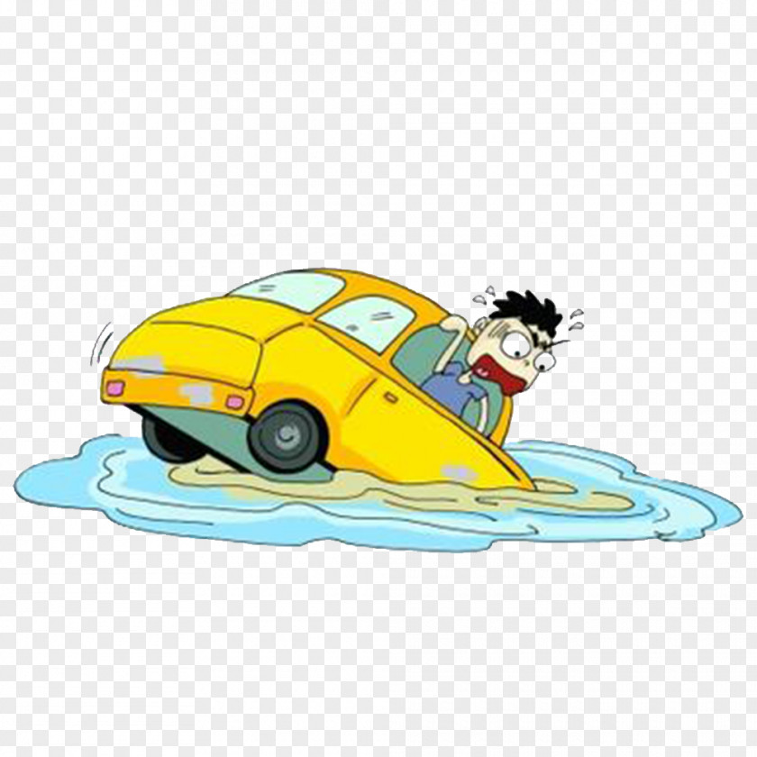 Safe Driving Car Rain Cloudburst Vehicle Insurance PNG