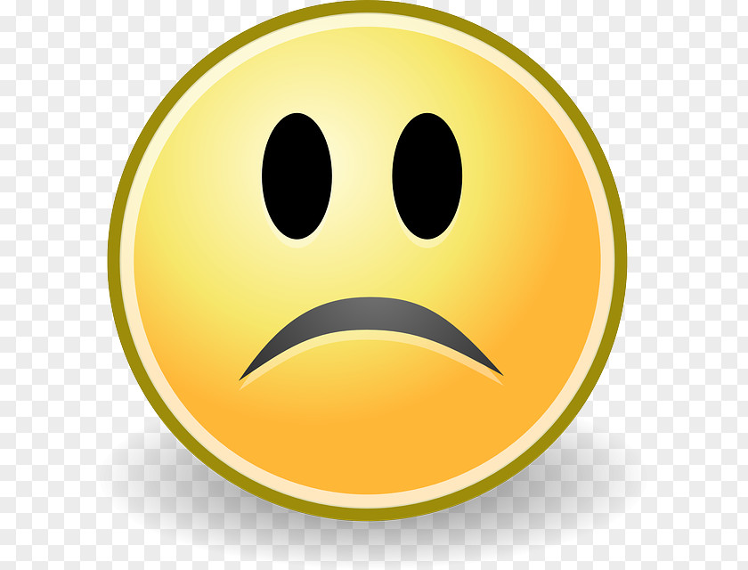 Smiley Face Emoji With No Background Sadness Emoticon Clip Art PNG