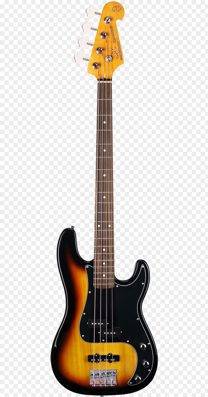 Bass Fender Precision Guitar Electric Musical Instruments PNG