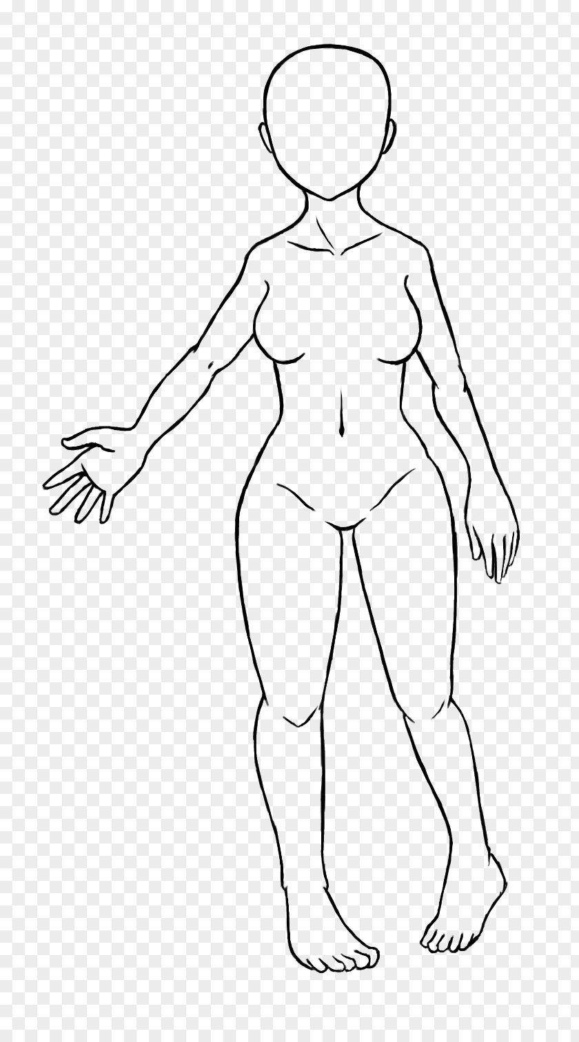 Body Drawing Coloring Book Template Clip Art PNG