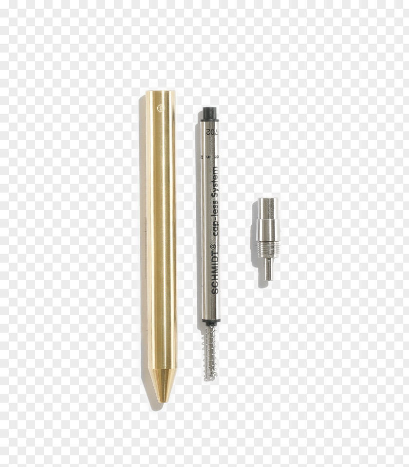 Brass Tool Mechanical Pencil Fountain Pen PNG