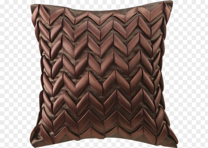 Brown Texture Square Pillow Soft Loading Throw Cushion Mapping PNG
