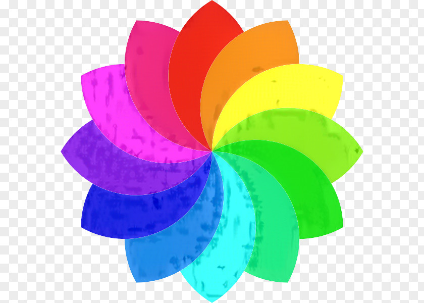 Clip Art Rainbow Flower Free Content PNG