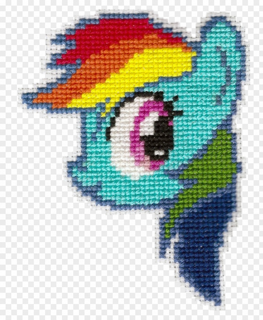 Cross Stitch Cross-stitch The Mr X Guide To Rainbow Dash Pattern PNG